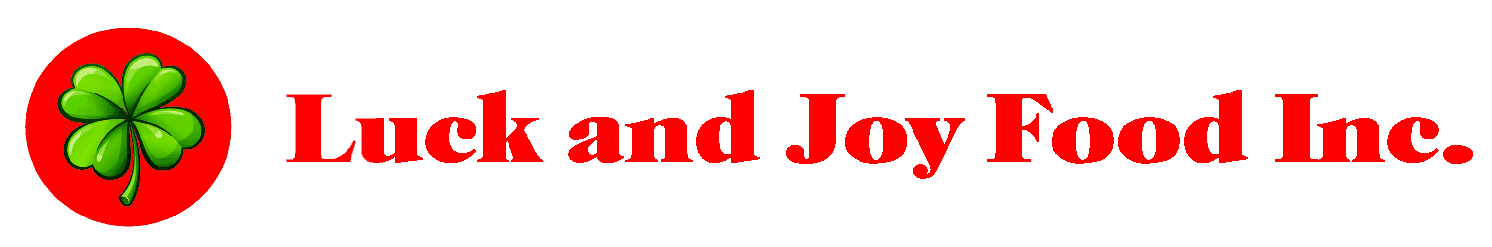 Luck and Joy Food Inc Logo